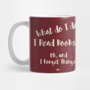 I Read Books-text Mug